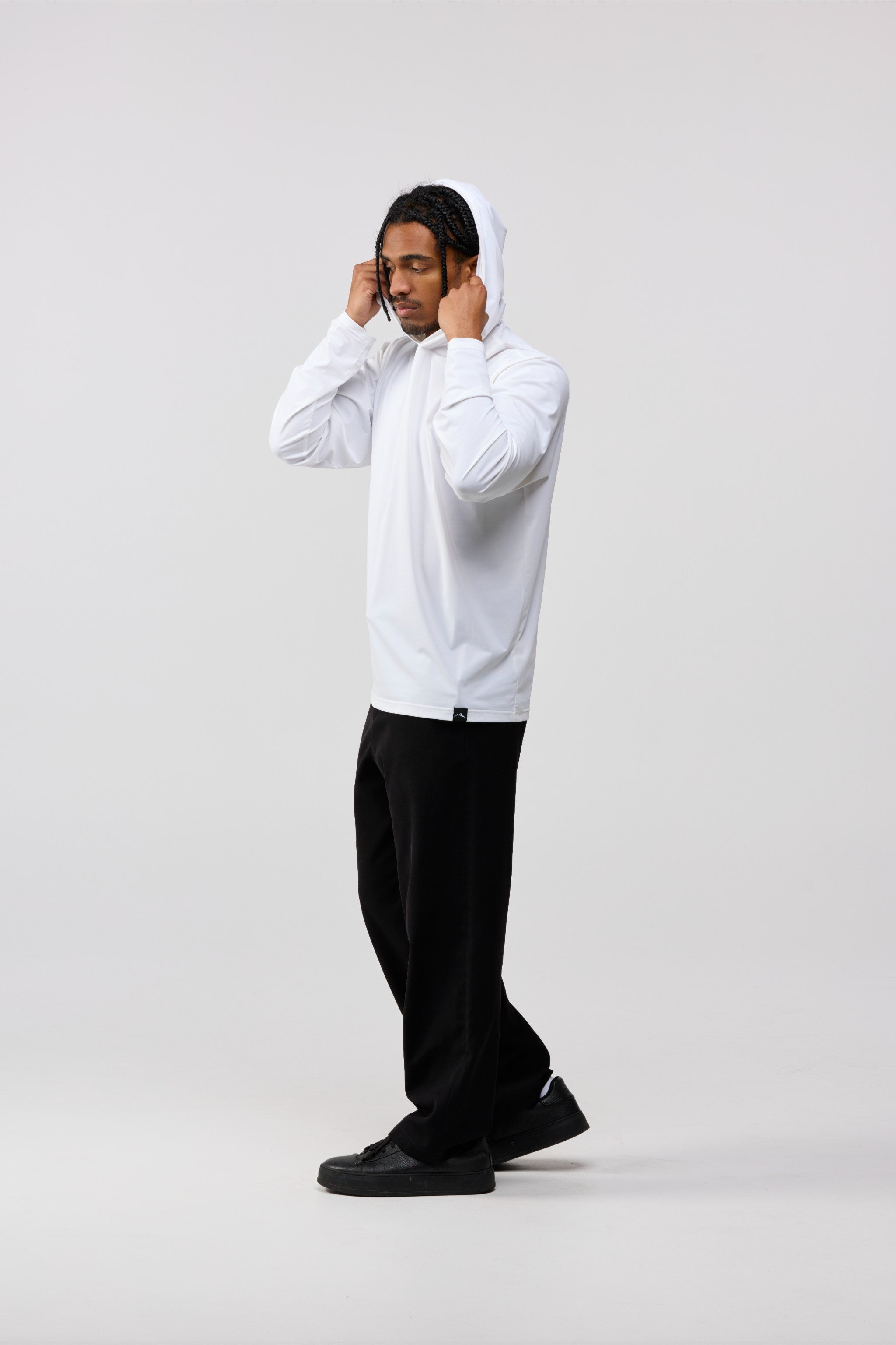 UPF Official – White Lightweight Men’s Hoodie